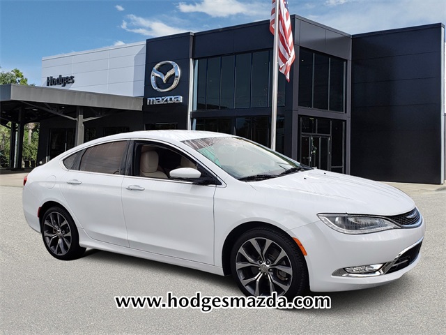 pre owned 2015 chrysler 200 c 4d sedan in jacksonville ml0415657a hodges mazda hodges mazda